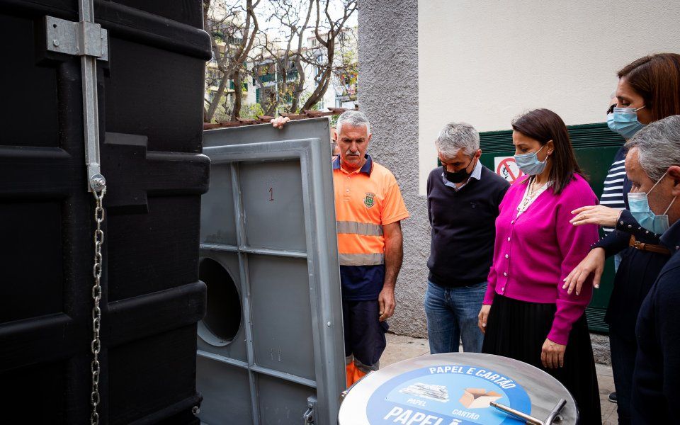 Funchal investe 143 mil euros para instalar quatro ilhas ecológicas