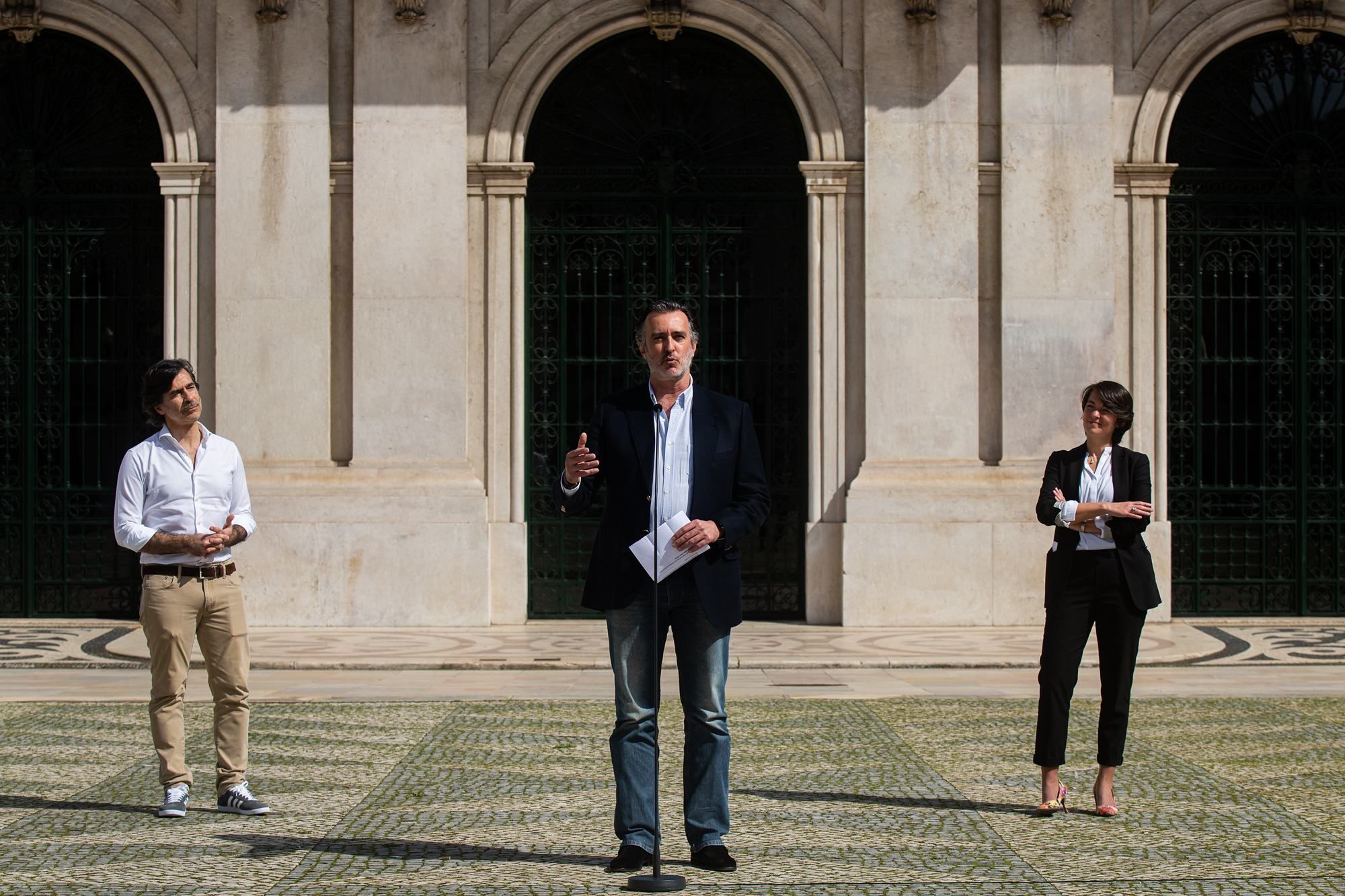 Miguel Quintas, João Cotrim Figueiredo, Ana Pedrosa-Augusto