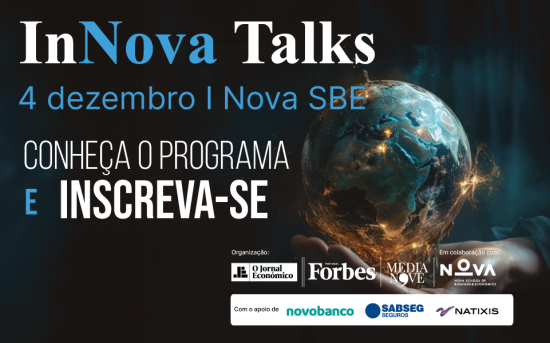 InNova Talks Inscrições e Programa