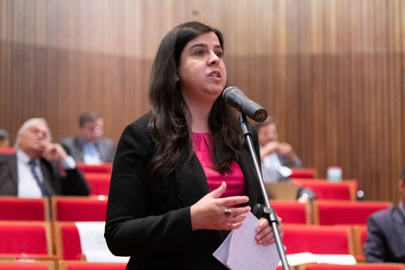 Inês Sousa Real no Infarmed