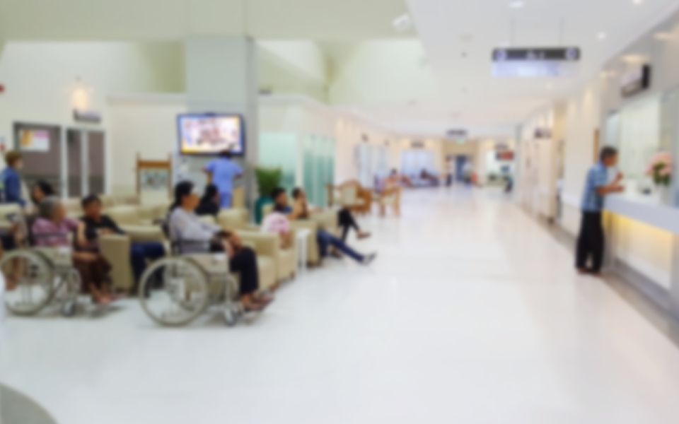 sala de espera hospital