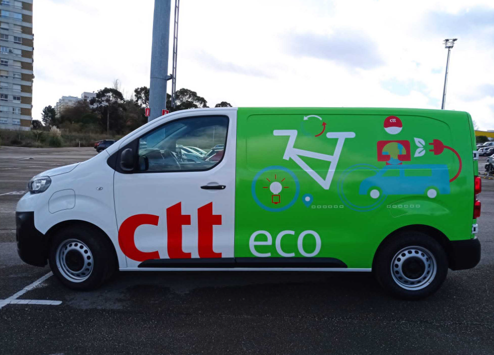 CTT reforçam frota ecológica com mais 418 carros eléctricos