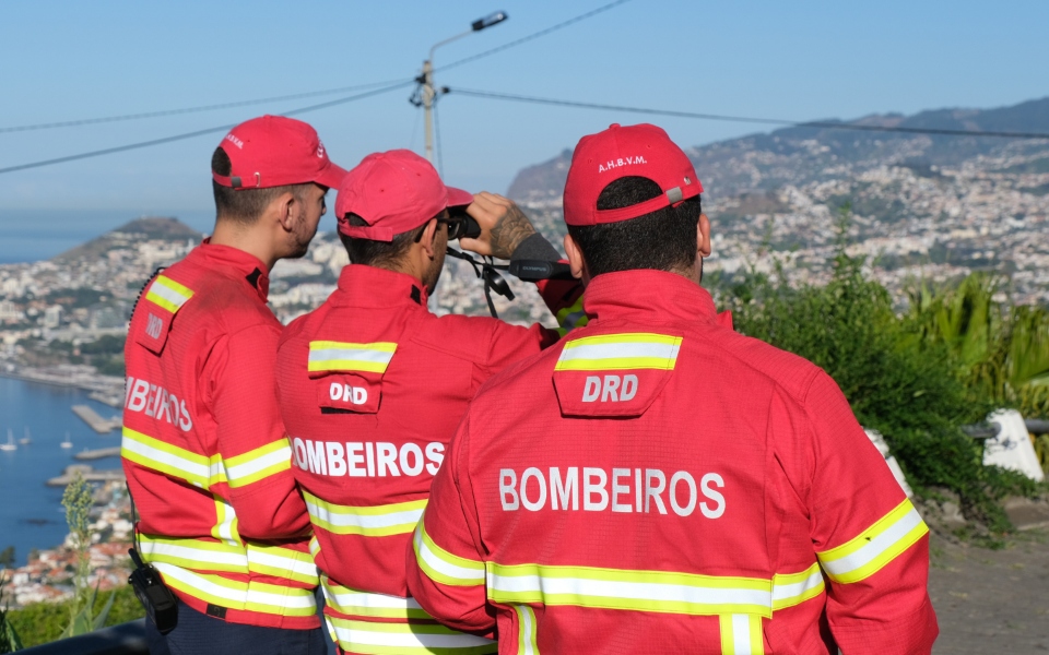 Incêndio que alastrou para Câmara de Lobos tem duas frentes ativas