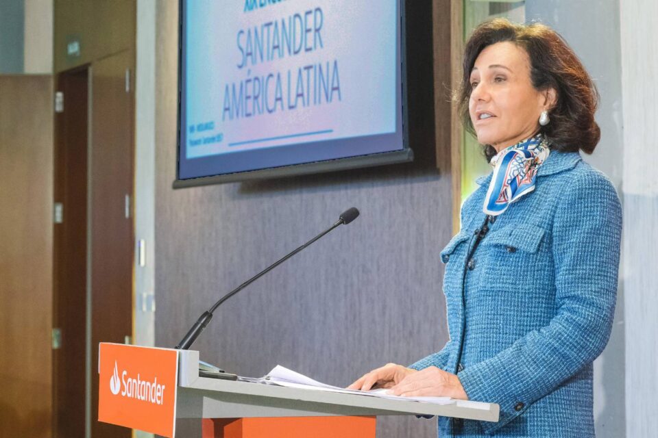 América do Sul vai compensar abrandamento da margem financeira do Santander na Europa