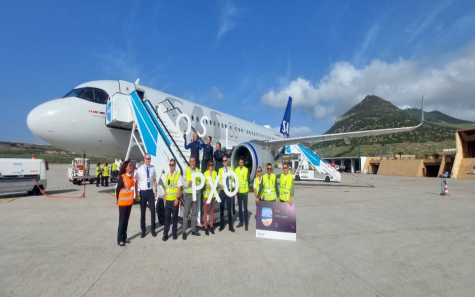 Porto Santo tem nova ligação aérea direta com a Noruega
