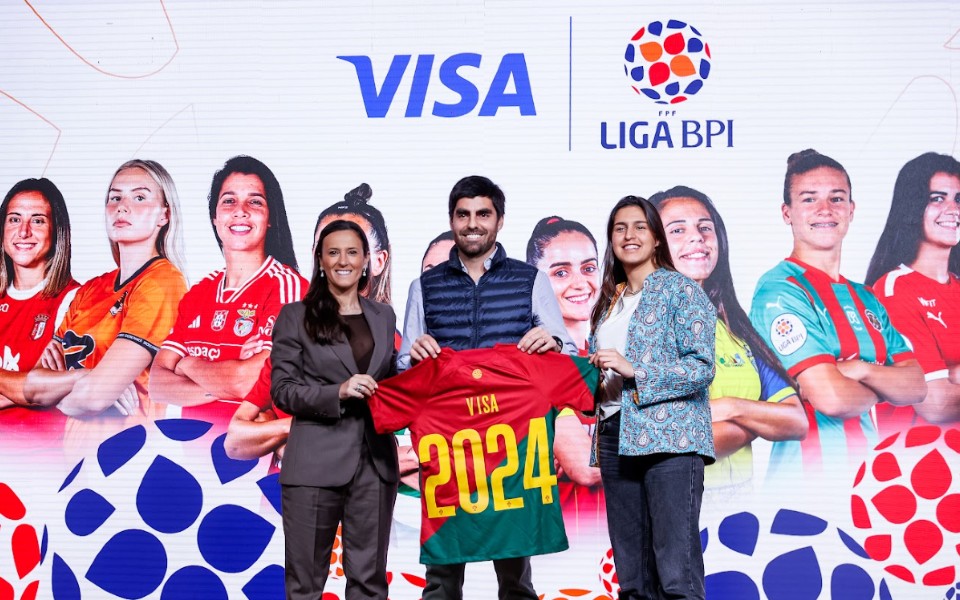 Visa une-se à FPF em prol do “crescimento exponencial” do futebol feminino