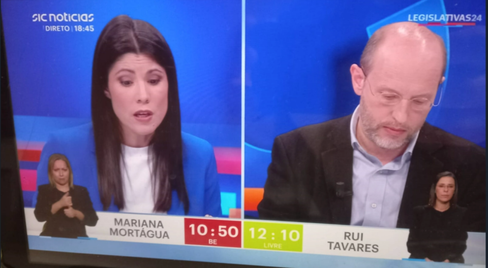 Debate (amigável) BE/Livre: A avó de Mortágua e a palavra de Montenegro