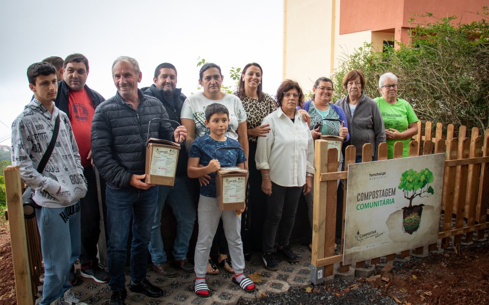 Câmara do Funchal inaugura dois compostores comunitários no Bairro Palheiro Ferreiro e da Ajuda