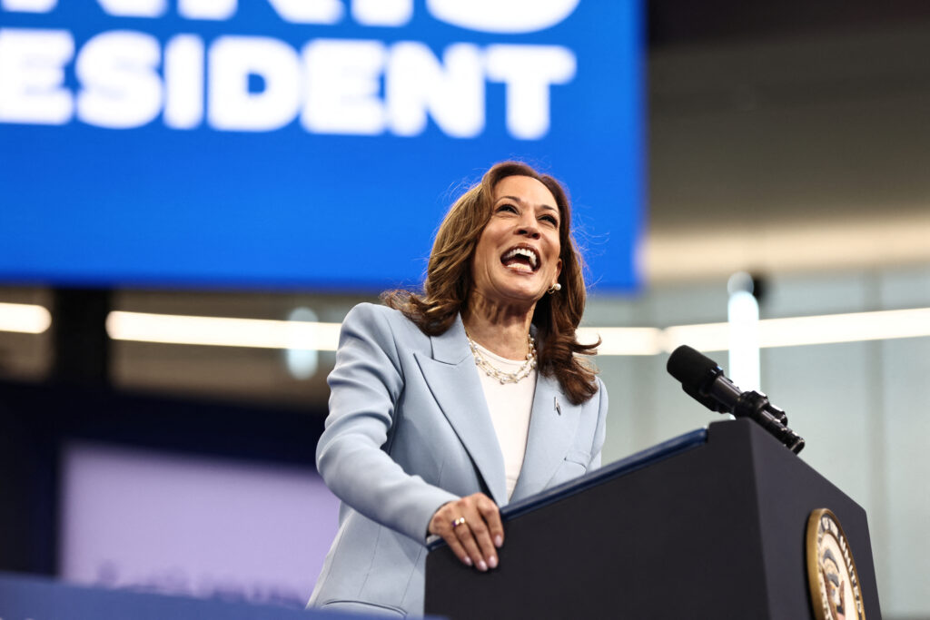 Campanha de Kamala Harris já angariou 500 milhões de dólares