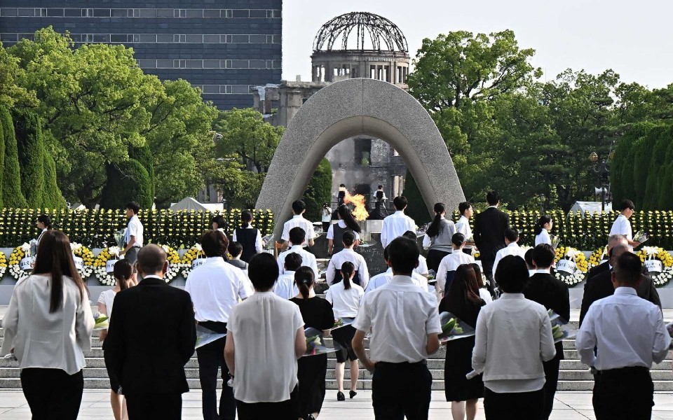 Hiroshima assinalou 79 anos da primeira bomba atómica e recordou vítimas